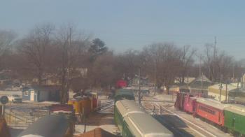 Weather camera view of Boone Scenic Valley Railroad.