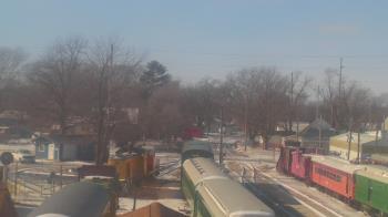 Weather camera view of Boone Scenic Valley Railroad.