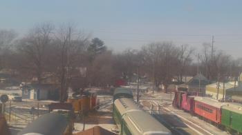 Weather camera view of Boone Scenic Valley Railroad.