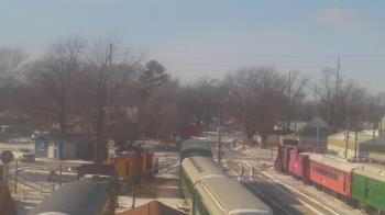Weather camera view of Boone Scenic Valley Railroad.