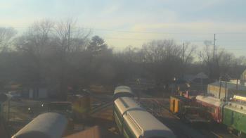 Weather camera view of Boone Scenic Valley Railroad.