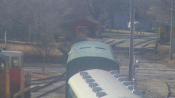 Weather camera view of Boone Scenic Valley Railroad.