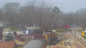 Weather camera view of Boone Scenic Valley Railroad.