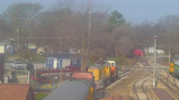 Weather camera view of Boone Scenic Valley Railroad.