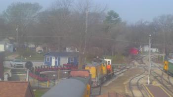 Weather camera view of Boone Scenic Valley Railroad.