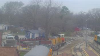 Weather camera view of Boone Scenic Valley Railroad.