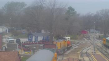Weather camera view of Boone Scenic Valley Railroad.