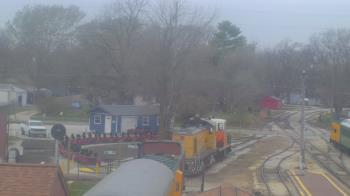 Weather camera view of Boone Scenic Valley Railroad.