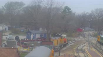 Weather camera view of Boone Scenic Valley Railroad.