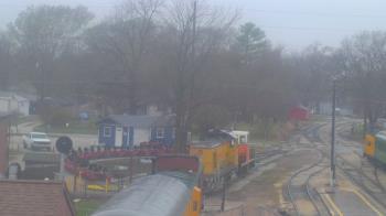 Weather camera view of Boone Scenic Valley Railroad.
