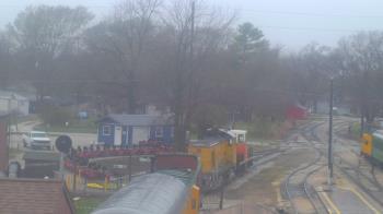Weather camera view of Boone Scenic Valley Railroad.