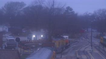 Weather camera view of Boone Scenic Valley Railroad.