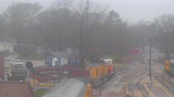 Weather camera view of Boone Scenic Valley Railroad.