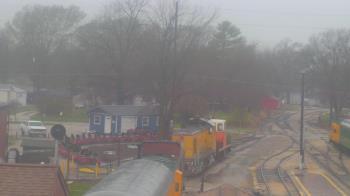 Weather camera view of Boone Scenic Valley Railroad.