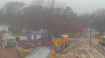 Weather camera view of Boone Scenic Valley Railroad.