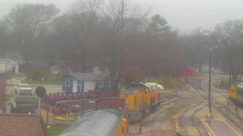 Weather camera view of Boone Scenic Valley Railroad.