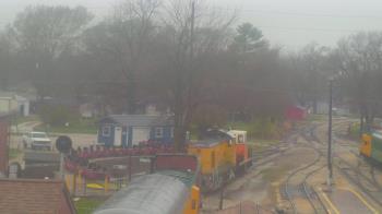 Weather camera view of Boone Scenic Valley Railroad.