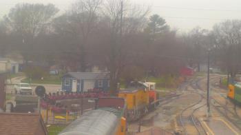 Weather camera view of Boone Scenic Valley Railroad.