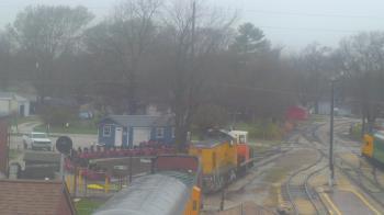Weather camera view of Boone Scenic Valley Railroad.