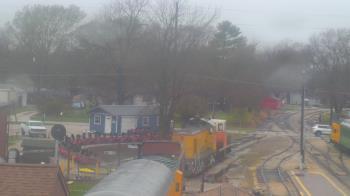 Weather camera view of Boone Scenic Valley Railroad.