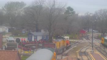 Weather camera view of Boone Scenic Valley Railroad.