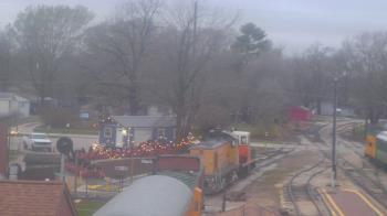 Weather camera view of Boone Scenic Valley Railroad.