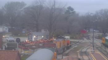 Weather camera view of Boone Scenic Valley Railroad.