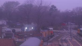 Weather camera view of Boone Scenic Valley Railroad.