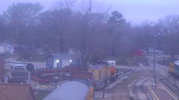 Weather camera view of Boone Scenic Valley Railroad.