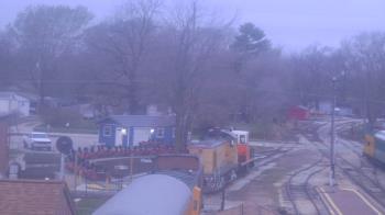 Weather camera view of Boone Scenic Valley Railroad.
