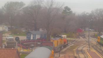 Weather camera view of Boone Scenic Valley Railroad.