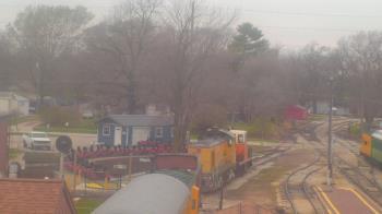 Weather camera view of Boone Scenic Valley Railroad.