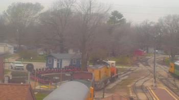 Weather camera view of Boone Scenic Valley Railroad.