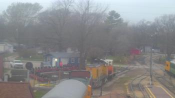 Weather camera view of Boone Scenic Valley Railroad.