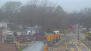Weather camera view of Boone Scenic Valley Railroad.