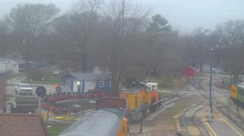 Weather camera view of Boone Scenic Valley Railroad.
