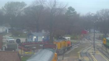Weather camera view of Boone Scenic Valley Railroad.