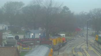 Weather camera view of Boone Scenic Valley Railroad.
