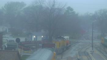 Weather camera view of Boone Scenic Valley Railroad.