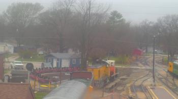 Weather camera view of Boone Scenic Valley Railroad.