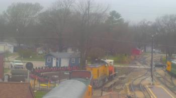 Weather camera view of Boone Scenic Valley Railroad.
