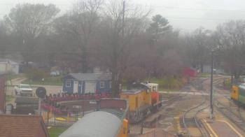Weather camera view of Boone Scenic Valley Railroad.