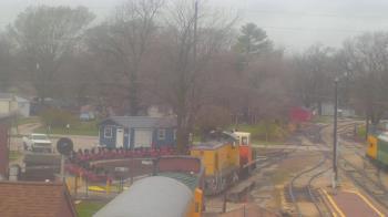 Weather camera view of Boone Scenic Valley Railroad.