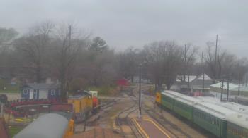 Weather camera view of Boone Scenic Valley Railroad.