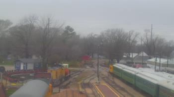 Weather camera view of Boone Scenic Valley Railroad.