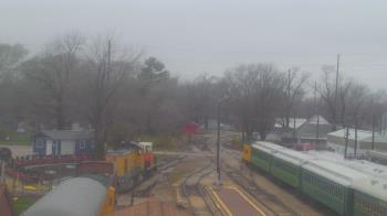 Weather camera view of Boone Scenic Valley Railroad.