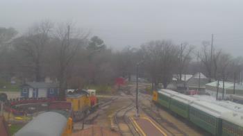Weather camera view of Boone Scenic Valley Railroad.