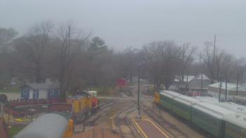 Weather camera view of Boone Scenic Valley Railroad.