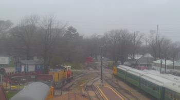 Weather camera view of Boone Scenic Valley Railroad.