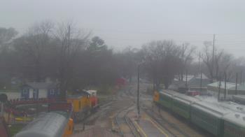 Weather camera view of Boone Scenic Valley Railroad.